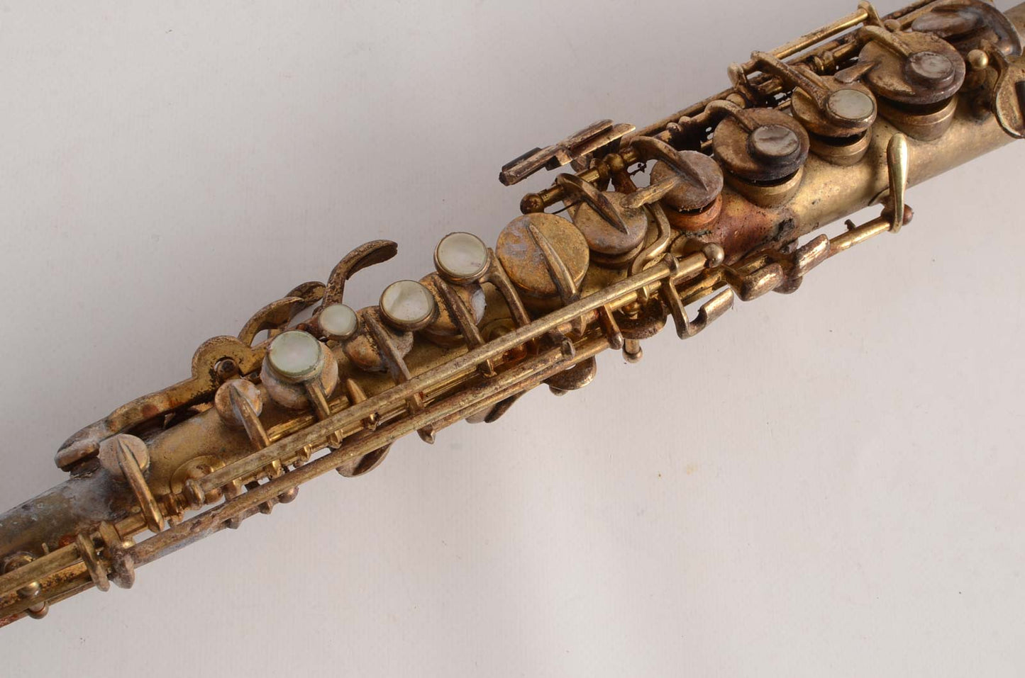 Martin Soprano Gold Plate Saxophone - Repairman's Special!
