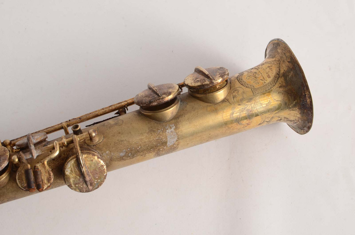 Martin Soprano Gold Plate Saxophone - Repairman's Special!