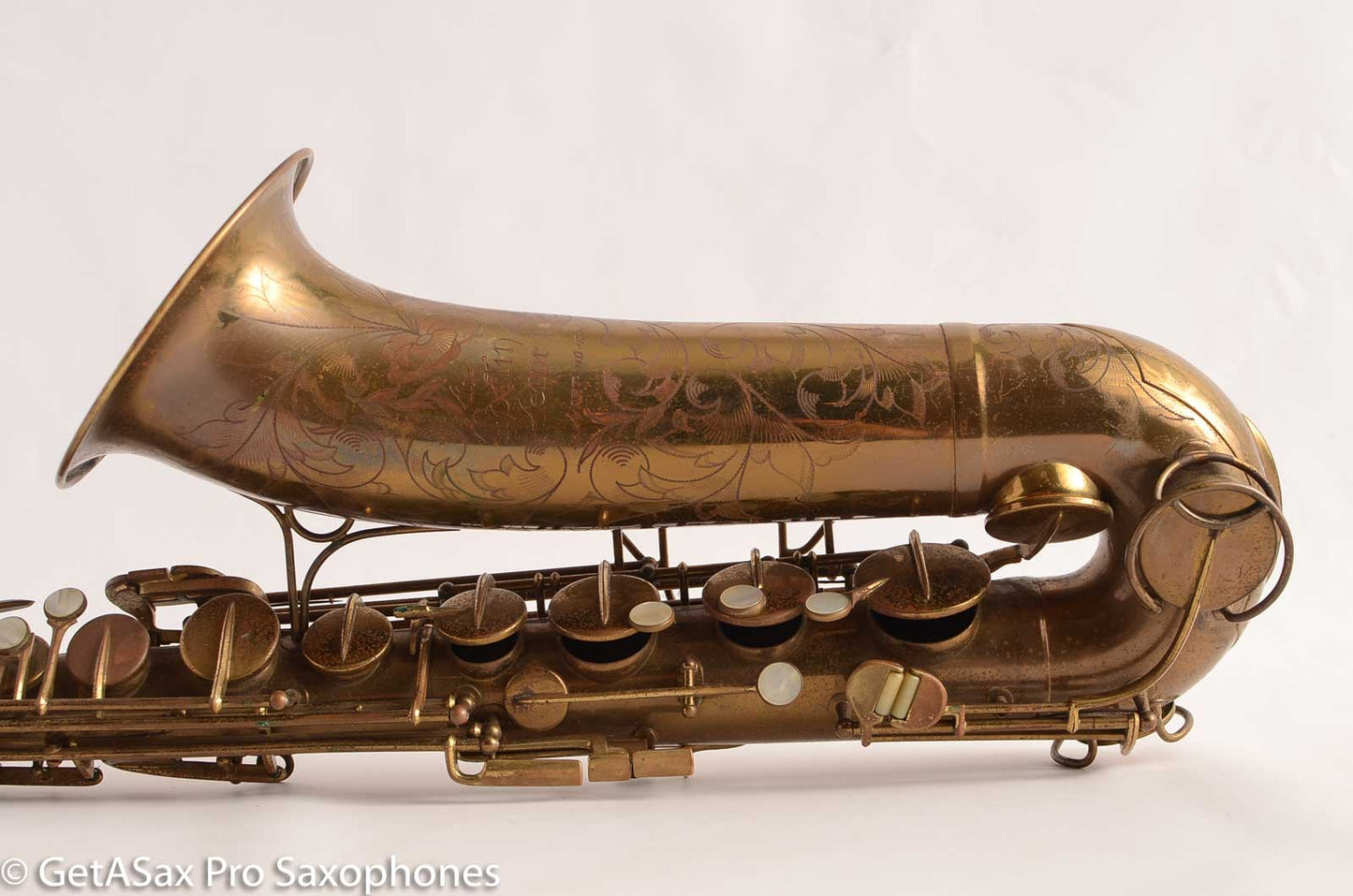Martin The Martin Tenor Saxophone Original Lacquer Excellent Overhaul Candidate 163812