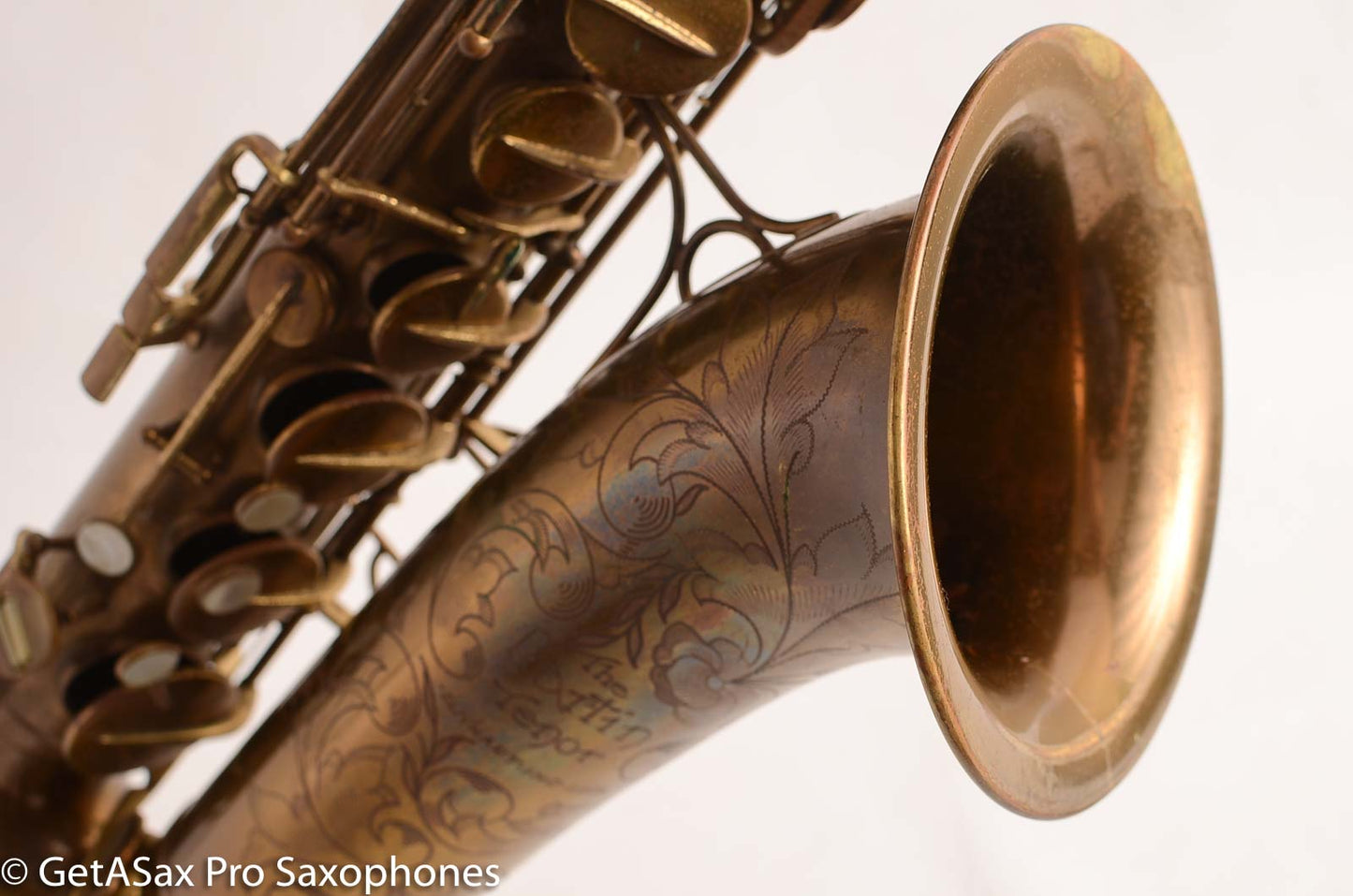 Martin The Martin Tenor Saxophone Original Lacquer Excellent Overhaul Candidate 163812