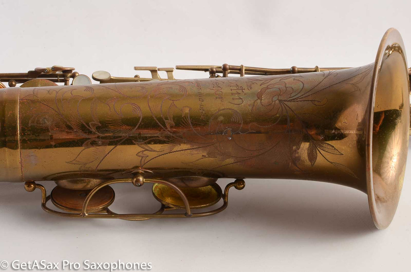Martin The Martin Tenor Saxophone Original Lacquer Excellent Overhaul Candidate 163812