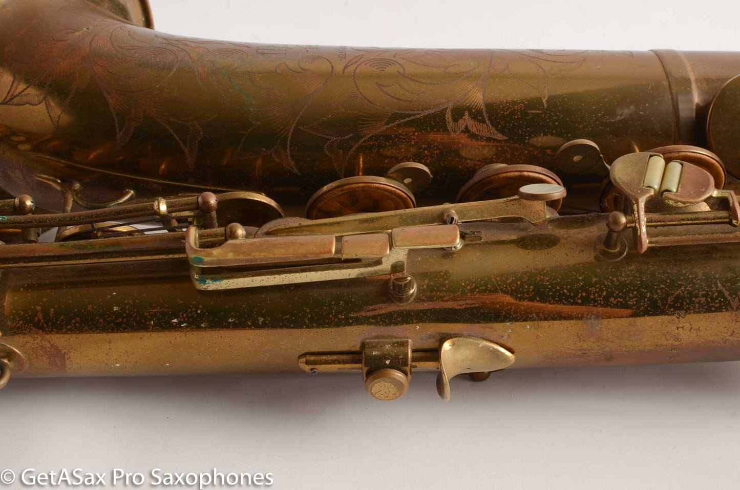 Martin The Martin Tenor Saxophone Original Lacquer Excellent Overhaul Candidate 163812