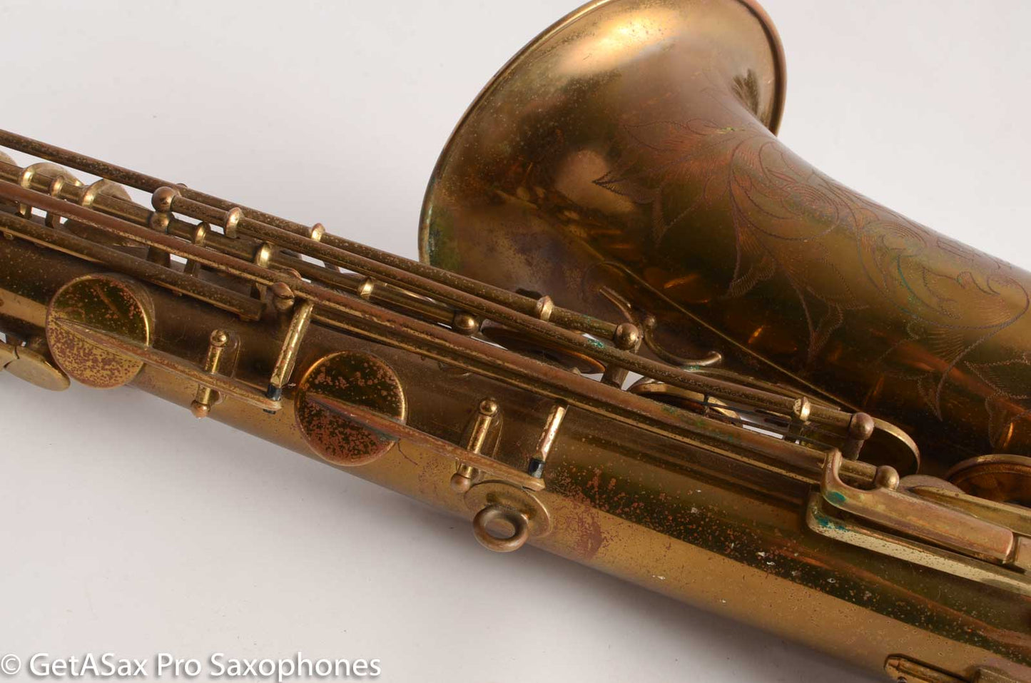 Martin The Martin Tenor Saxophone Original Lacquer Excellent Overhaul Candidate 163812
