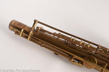 Martin The Martin Tenor Saxophone Original Lacquer Excellent Overhaul Candidate 163812