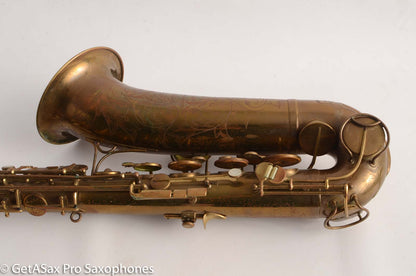 Martin The Martin Tenor Saxophone Original Lacquer Excellent Overhaul Candidate 163812