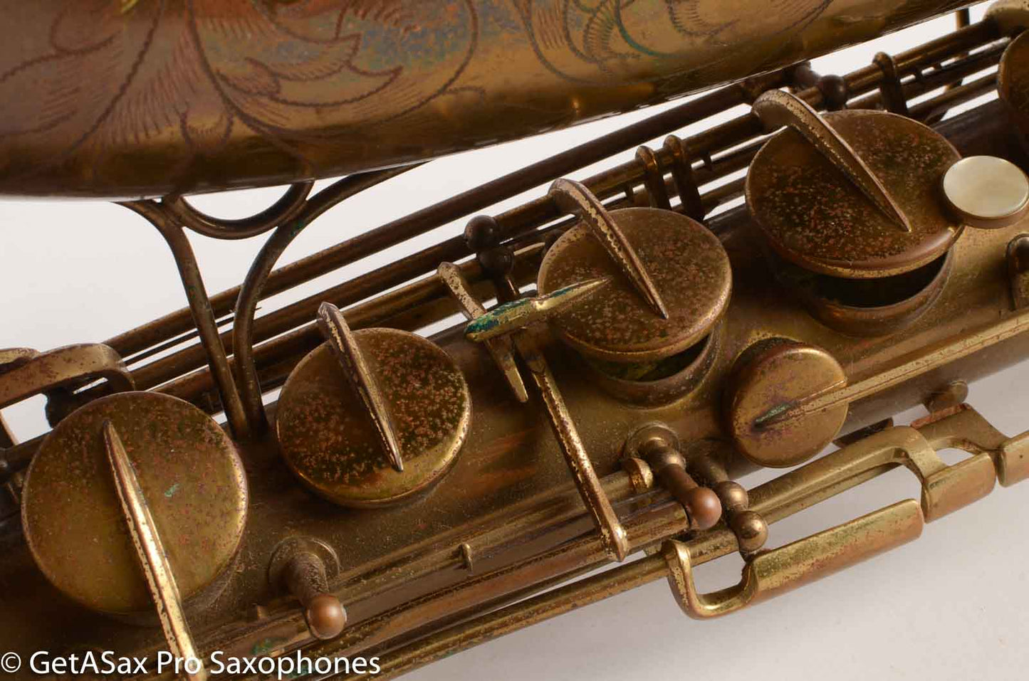 Martin The Martin Tenor Saxophone Original Lacquer Excellent Overhaul Candidate 163812