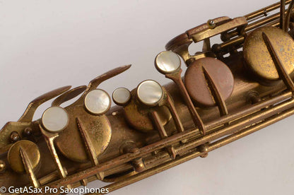 Martin The Martin Tenor Saxophone Original Lacquer Excellent Overhaul Candidate 163812