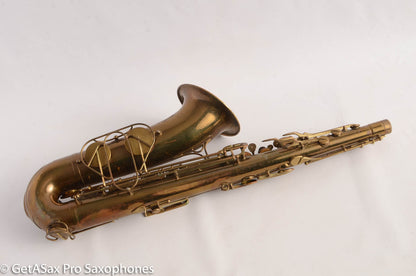 Martin The Martin Tenor Saxophone Original Lacquer Excellent Overhaul Candidate 163812
