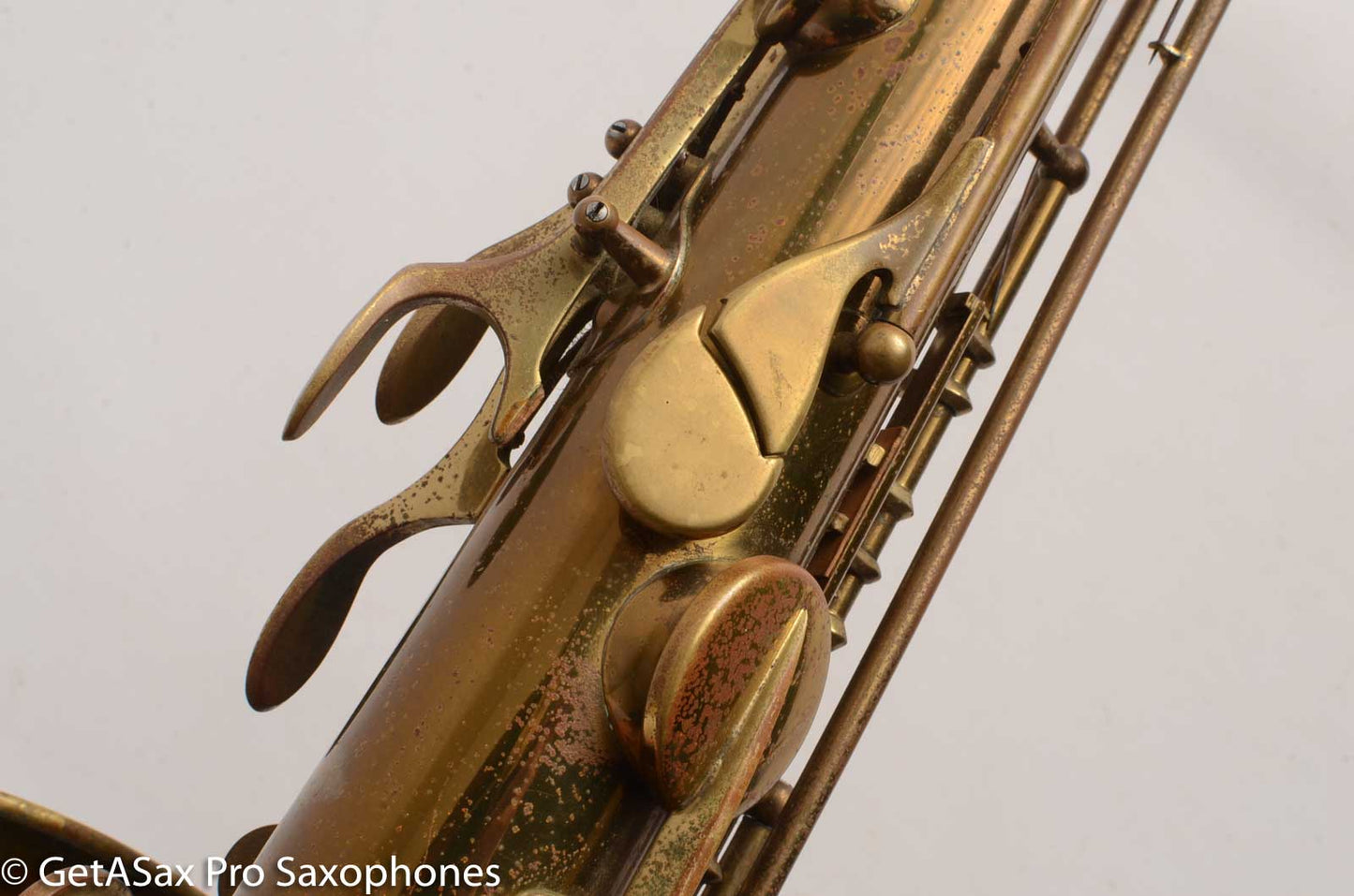 Martin The Martin Tenor Saxophone Original Lacquer Excellent Overhaul Candidate 163812