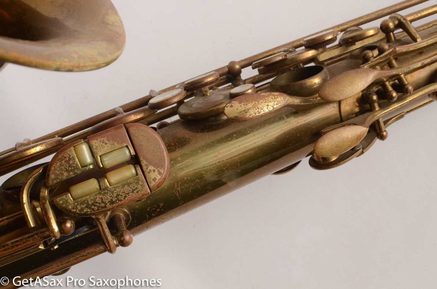 Martin The Martin Tenor Saxophone Original Lacquer Excellent Overhaul Candidate 163812