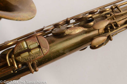 Martin The Martin Tenor Saxophone Original Lacquer Excellent Overhaul Candidate 163812