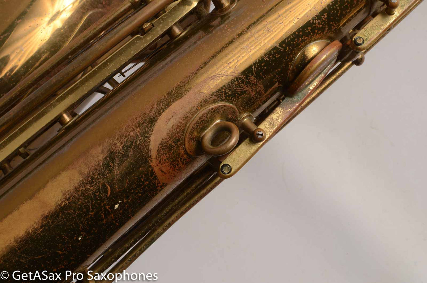 Martin The Martin Tenor Saxophone Original Lacquer Excellent Overhaul Candidate 163812
