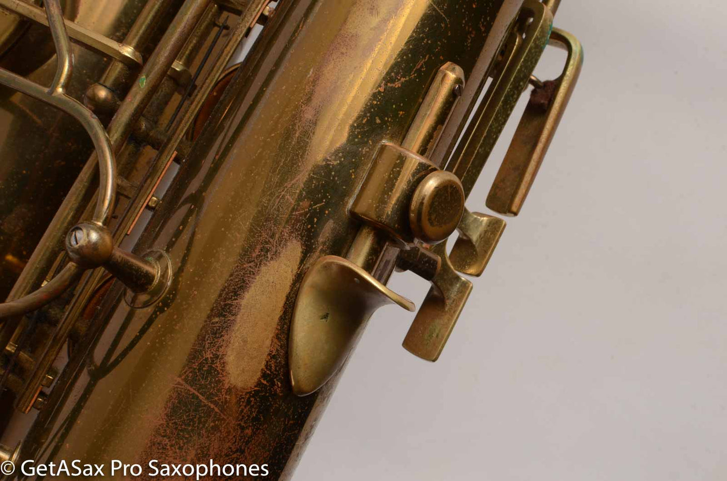 Martin The Martin Tenor Saxophone Original Lacquer Excellent Overhaul Candidate 163812