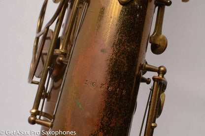 Martin The Martin Tenor Saxophone Original Lacquer Excellent Overhaul Candidate 163812