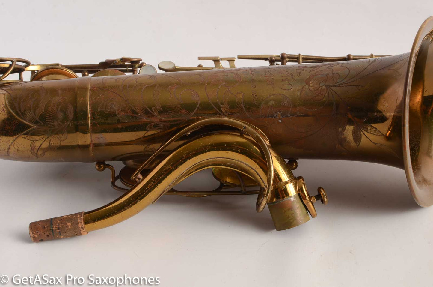 Martin The Martin Tenor Saxophone Original Lacquer Excellent Overhaul Candidate 163812