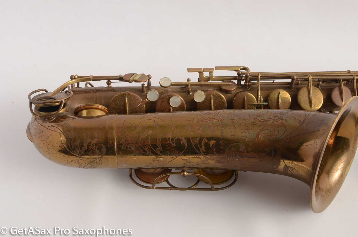 Martin The Martin Tenor Saxophone Original Lacquer Excellent Overhaul Candidate 163812