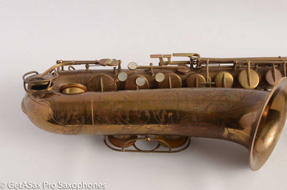 Martin The Martin Tenor Saxophone Original Lacquer Excellent Overhaul Candidate 163812