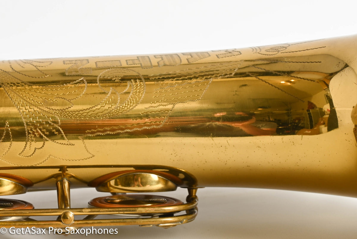 Martin Committee II Tenor Saxophone Excellent Condition Original Lacquer Overhauled 132966