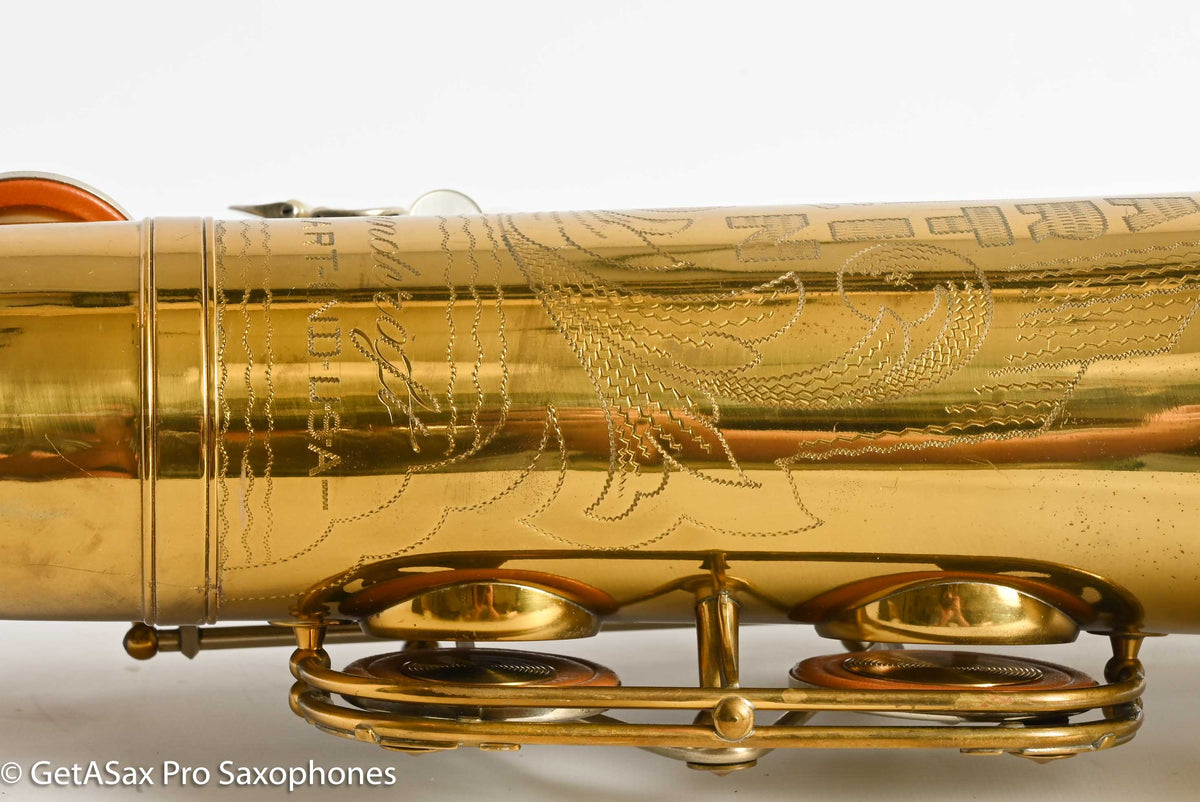 Martin Committee II Tenor Saxophone Excellent Condition Original Lacquer Overhauled 132966