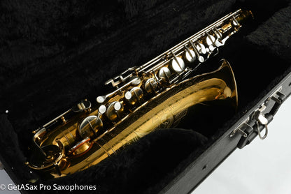 Martin Committee II Tenor Saxophone Excellent Condition Original Lacquer Overhauled 132966