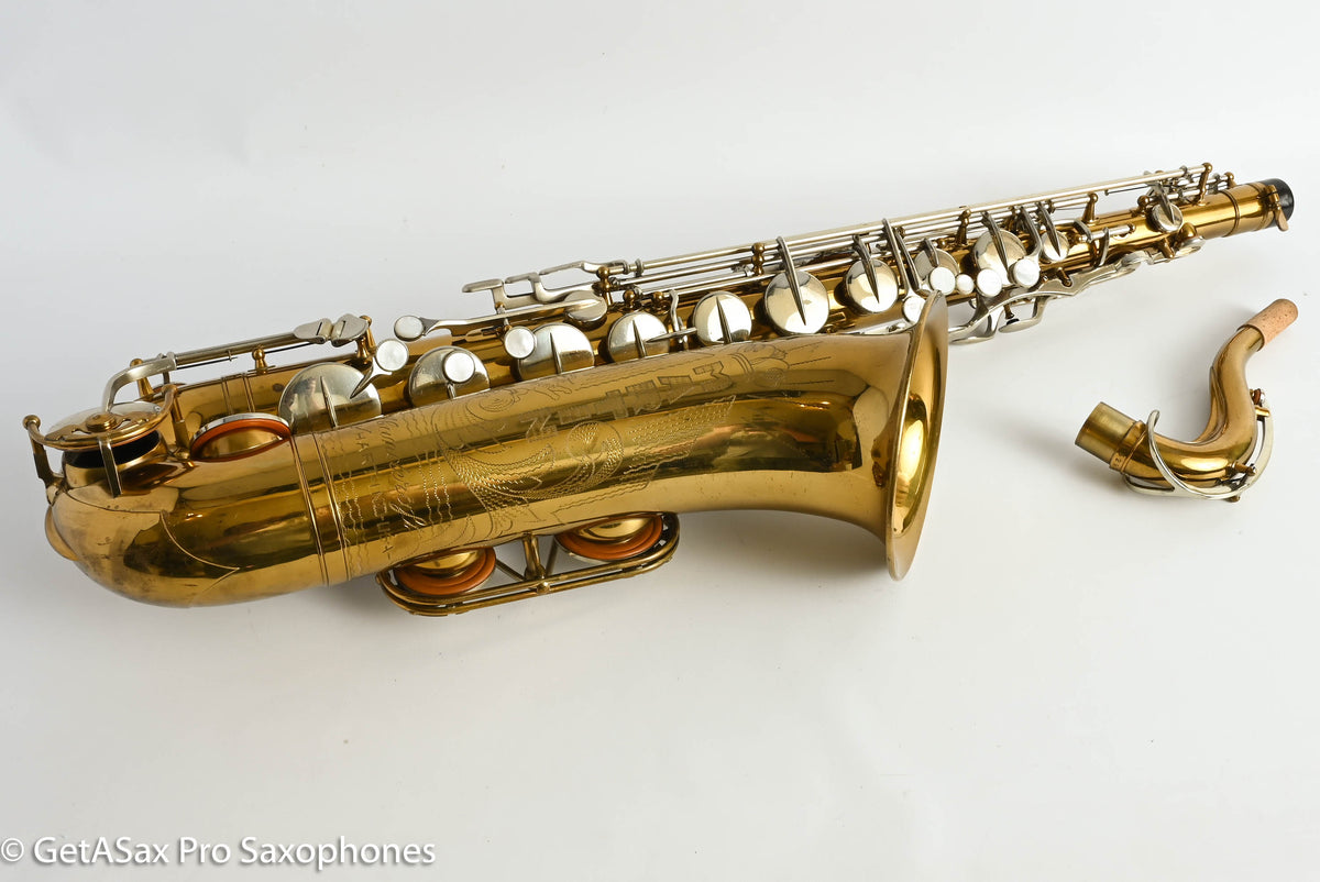 Martin Committee II Tenor Saxophone Excellent Condition Original Lacquer Overhauled 132966