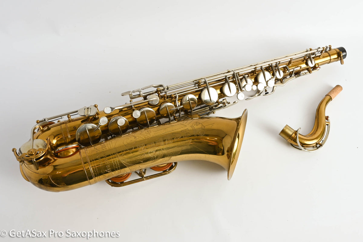 Martin Committee II Tenor Saxophone Excellent Condition Original Lacquer Overhauled 132966