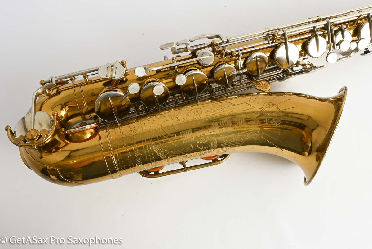 Martin Committee II Tenor Saxophone Excellent Condition Original Lacquer Overhauled 132966