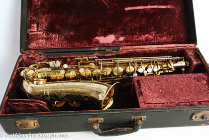 Martin Gold-Plated Handcraft Skyline / Searchlight Alto Overhauled Near Mint! 125113