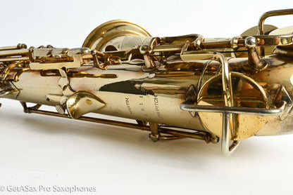 Martin Gold-Plated Handcraft Skyline / Searchlight Alto Overhauled Near Mint! 125113