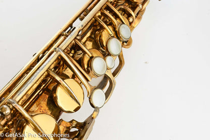 Martin Gold-Plated Handcraft Skyline / Searchlight Alto Overhauled Near Mint! 125113