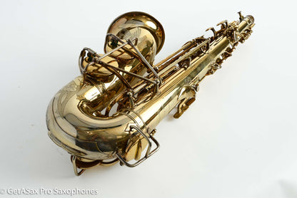 Martin Gold-Plated Handcraft Skyline / Searchlight Alto Overhauled Near Mint! 125113
