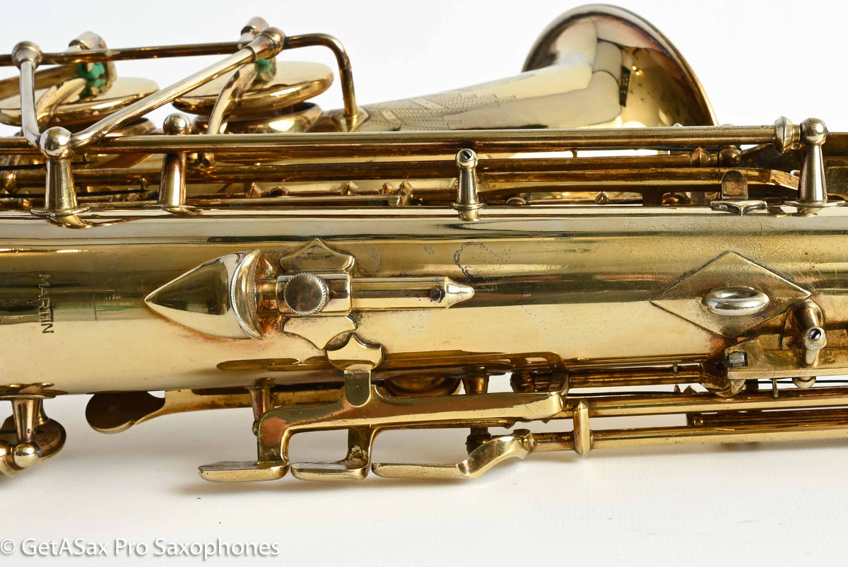 Martin Gold-Plated Handcraft Skyline / Searchlight Alto Overhauled Near Mint! 125113