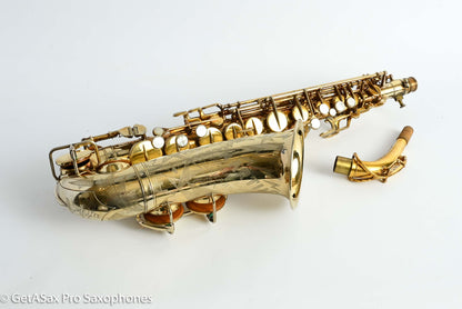 Martin Gold-Plated Handcraft Skyline / Searchlight Alto Overhauled Near Mint! 125113