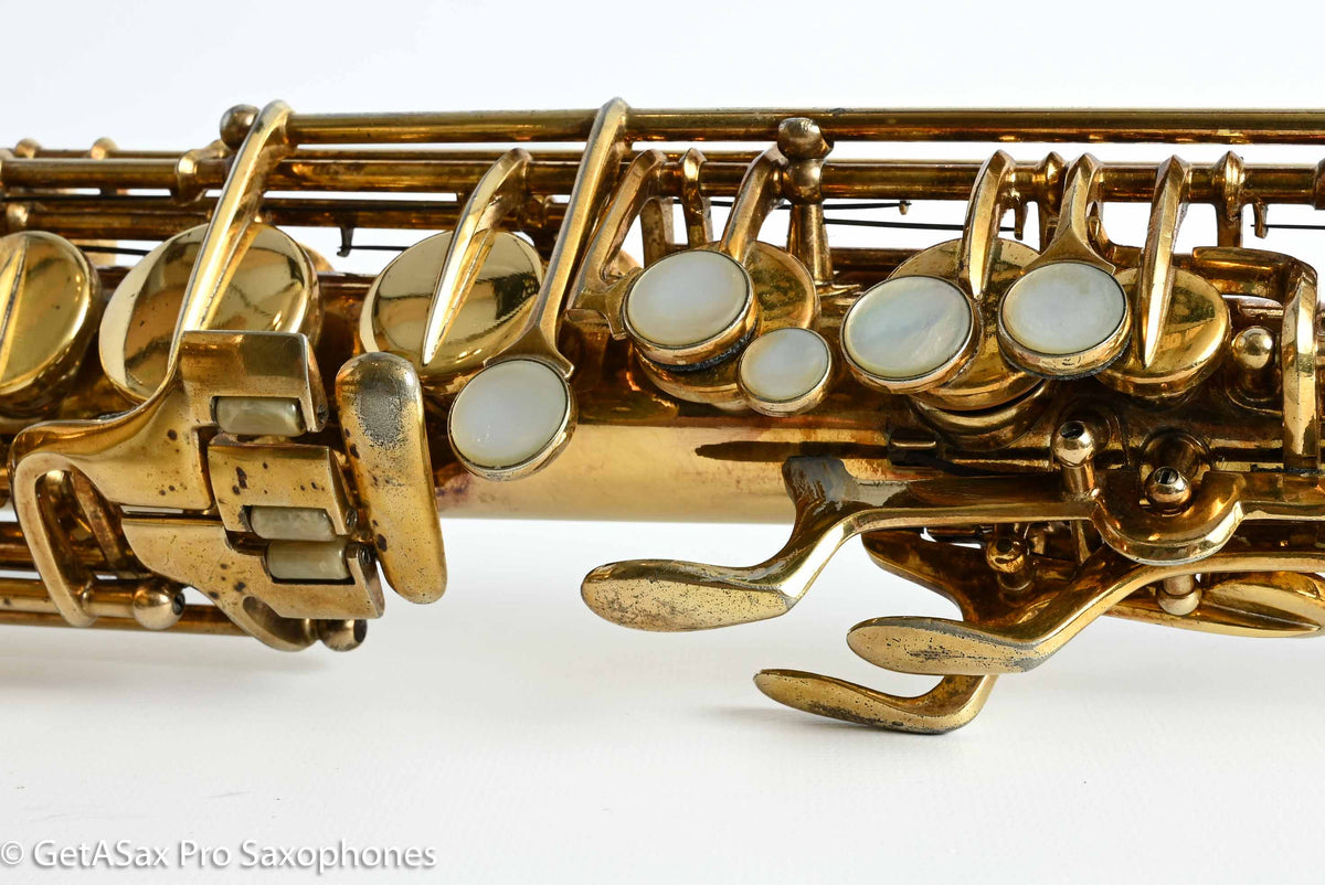 Martin Gold-Plated Handcraft Skyline / Searchlight Alto Overhauled Near Mint! 125113