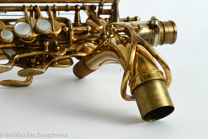 Martin Gold-Plated Handcraft Skyline / Searchlight Alto Overhauled Near Mint! 125113