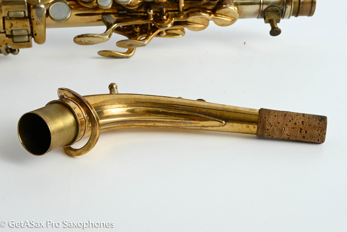 Martin Gold-Plated Handcraft Skyline / Searchlight Alto Overhauled Near Mint! 125113