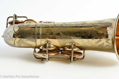 Martin Gold-Plated Handcraft Skyline / Searchlight Alto Overhauled Near Mint! 125113