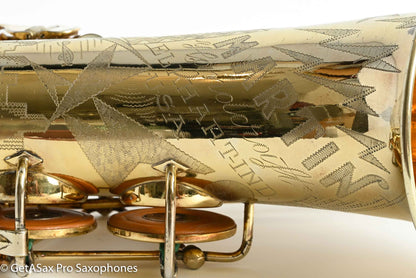 Martin Gold-Plated Handcraft Skyline / Searchlight Alto Overhauled Near Mint! 125113