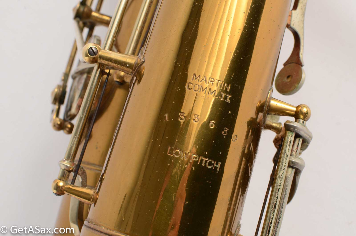 Martin Committee II Tenor Saxophone Original Lacquer
