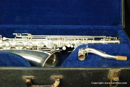 Martin Committee II Tenor Saxophone Rare Silver Plate