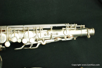 Martin Committee II Tenor Saxophone Rare Silver Plate