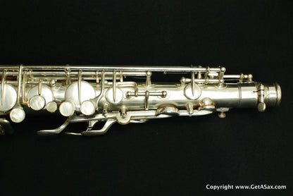 Martin Committee II Tenor Saxophone Rare Silver Plate