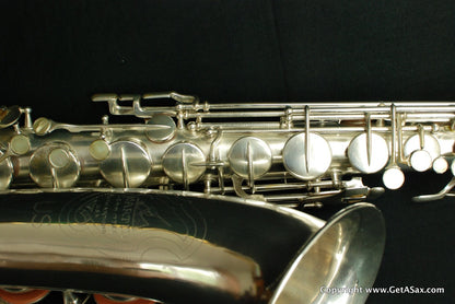 Martin Committee II Tenor Saxophone Rare Silver Plate