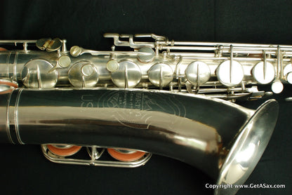 Martin Committee II Tenor Saxophone Rare Silver Plate