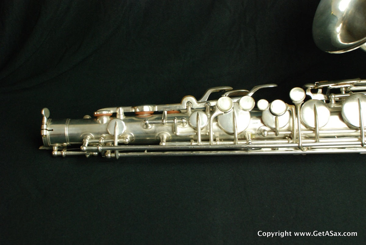 Martin Committee II Tenor Saxophone Rare Silver Plate