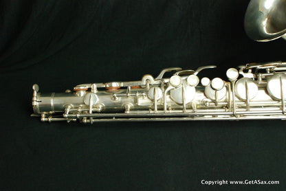 Martin Committee II Tenor Saxophone Rare Silver Plate