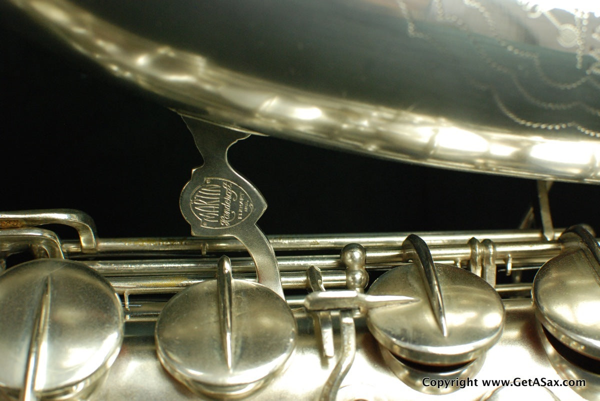 Martin Committee II Tenor Saxophone Rare Silver Plate