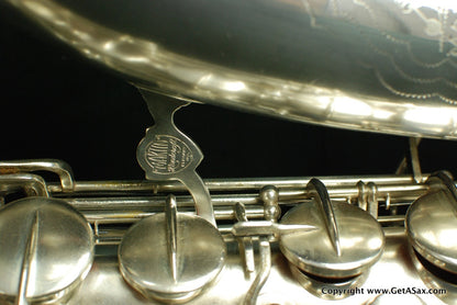 Martin Committee II Tenor Saxophone Rare Silver Plate