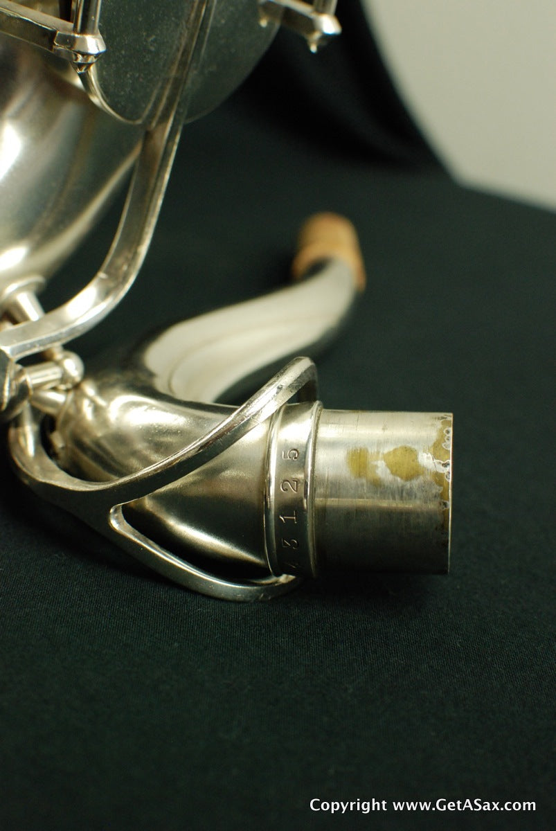 Martin Committee II Tenor Saxophone Rare Silver Plate