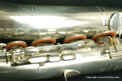 Martin Committee II Tenor Saxophone Rare Silver Plate